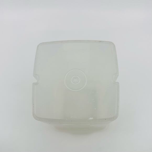 Tupperware Cheese & Cracker Container Rectangular Clear Set Kitchenware Storage - Picture 5 of 12